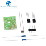 DIY Kit Light Control Sensor Switch Suite Photosensitive Induction Switch Kits DIY Electronic Trainning Integrated Circuit Suite