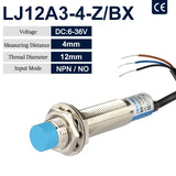 LJ12A3-4-Z/BX LJ12A3-4-Z/nach Proximity Switch Inductive Proximity Sensor Detection Switch NPN/PNP DC 6-36V-Ansatzsensor 12mm