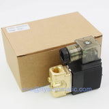 2KW030-08 AC220v Fluid Control Valve 2KW Series for 2/2 way  AIRTAC Solenoid Valve Brass