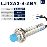 LJ12A3-4-Z/BX LJ12A3-4-Z/BY Proximity Switch Inductive Proximity Sensor Detection Switch NPN/PNP DC 6-36V Approach Sensor 12mm