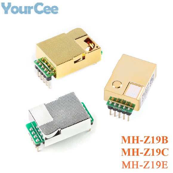 MH-Z19 MH-Z19C MH-Z19E MH-Z19B IR Infrarot CO2-Sensor Kohlendioxidgasmodul CO2 Monitor 400-5000 0-5000ppm Uart PWM