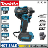 Makita DDF083 20+1 Torque 280N.m Brushless Electric Screwdriver Rechargeable Cordless Electric Drill Screw Driver