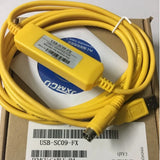 USB-SC09-FX FX-USB-AW PLC Programming Cable For Mitsubishi FX1S FX1N FX2N FX3U