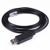 USB to RJ11 RJ12 RS232 Serial Converter Cable for Keyence PLC  Communication Cable