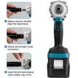 Makita DTW600 Cordless Wrench Electric Impact Wrench 18V Brushless 1/2 Inch For Car Repair Only Tool For Makita 18V Battery