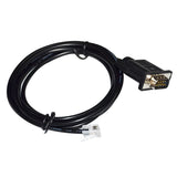 DB9 M D-SUB9PIN TO RJ11 6P4C CONVERTER CABLE FOR KEYENCE CAMERA DRIVER CV-X SERIES TO MITSUBISHI FX SERIES PLC PROGRAMMING KABLE