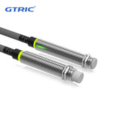 GTRIC Long Distance Proximity Sensor M8 10-30V NPN PNP NO NC Flush Non-Flush Sensing Range 2mm 4mm Inductive Switch