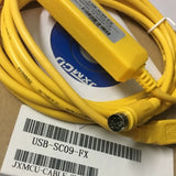 USB-SC09-FX FX-USB-AW PLC Programming Cable For Mitsubishi FX1S FX1N FX2N FX3U