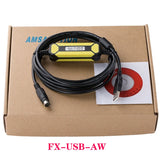 USB-SC09-FX FX-USB-AW PLC Programming Cable For Mitsubishi FX1S FX1N FX2N FX3U