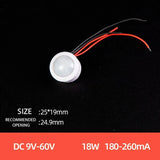 DC 12V 24V PIR Infrared Motion Automatic Sensor Detector Smart IR Light Switch  Human Body Induction Indoor Outdoor Lamp