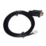 DB9 M D-SUB9PIN TO RJ11 6P4C CONVERTER CABLE FOR KEYENCE CAMERA DRIVER CV-X SERIES TO MITSUBISHI FX SERIES PLC PROGRAMMING KABLE