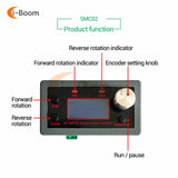 SMC02 DC 5-30V 4A  Stepper Motor Driver Motor Controller Reverse Pulse Speed Control Board Programmable PLC Serial Communication