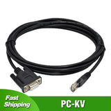 PC-KV For Keyence KV Series PLC Programming Cable RS232  Serials Download Line